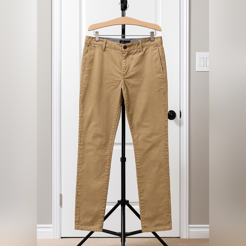 Banana Republic Tan Chinos Classic  Straight-Leg( See Description For Sizing)